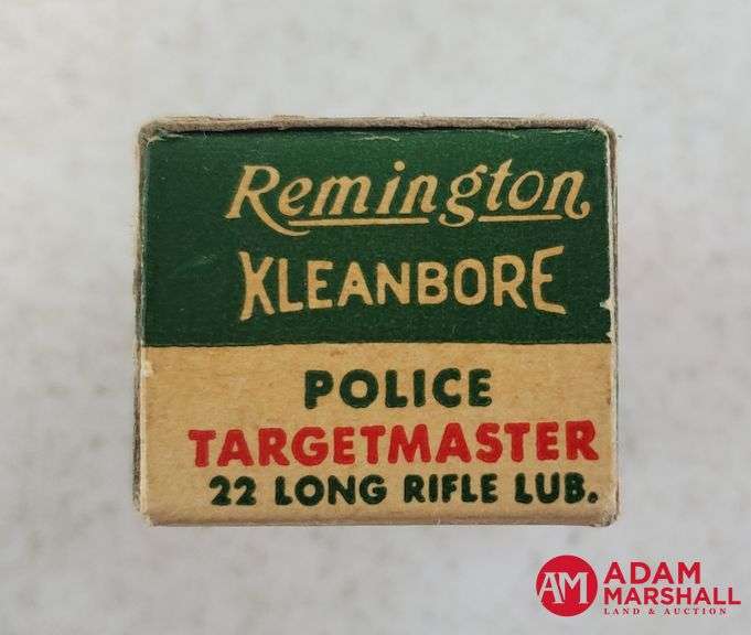 Remington Police Targetmaster 22 LR Lubricated (1 X 50) - Adam Marshall ...