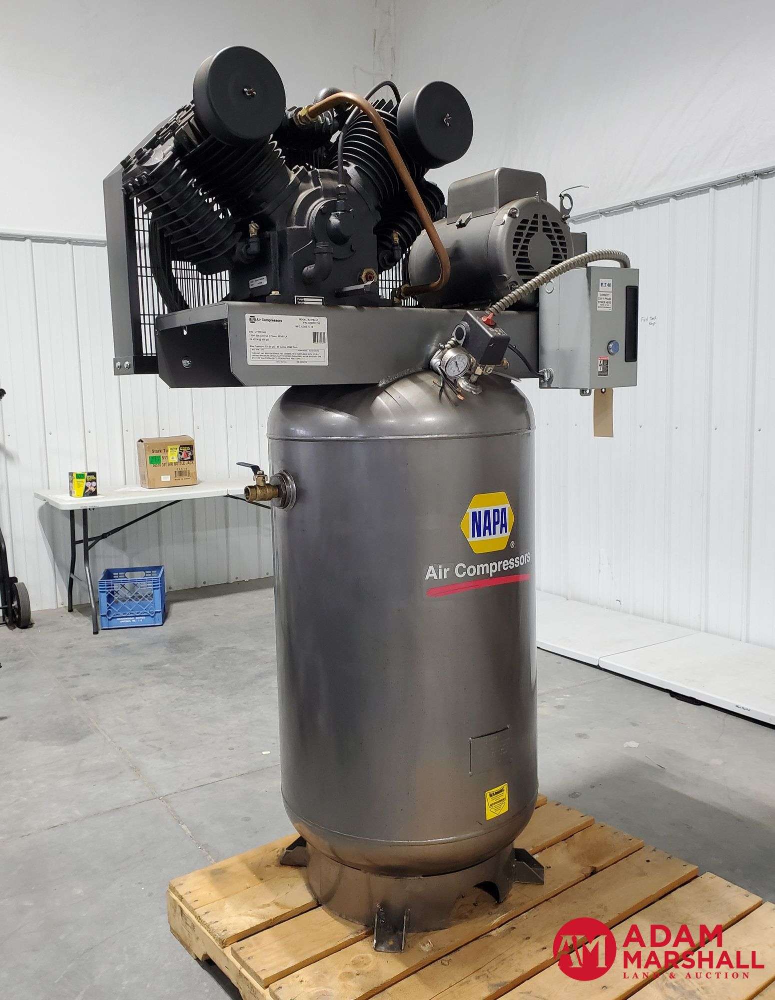 NAPA Model 82378VAT Air Compressor - *See Description For Details