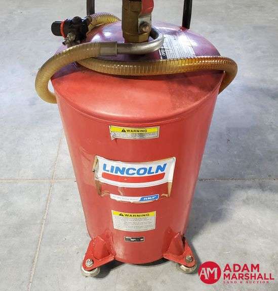 Lincoln Model 3601 18 Gallon Used Oil Drain Adam Marshall Land