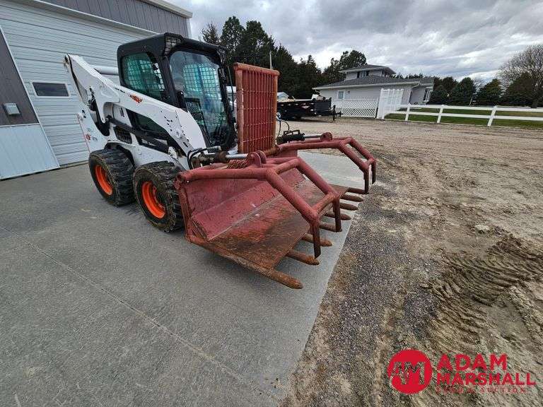 Home Made Skid Steer Grapple 7 FT Adam Marshall Land & Auction, LLC