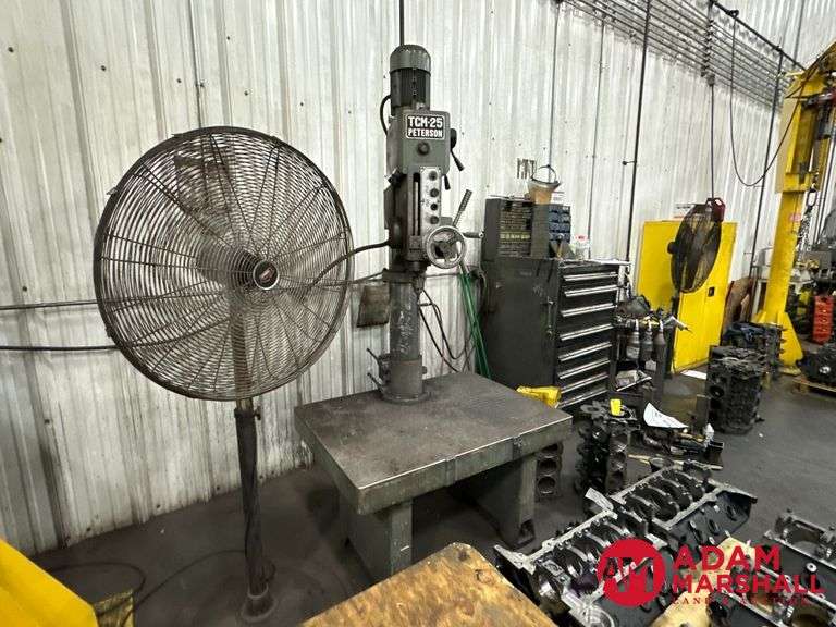 Peterson TCM25 Valve Guide and Seat Machine Adam Marshall Land