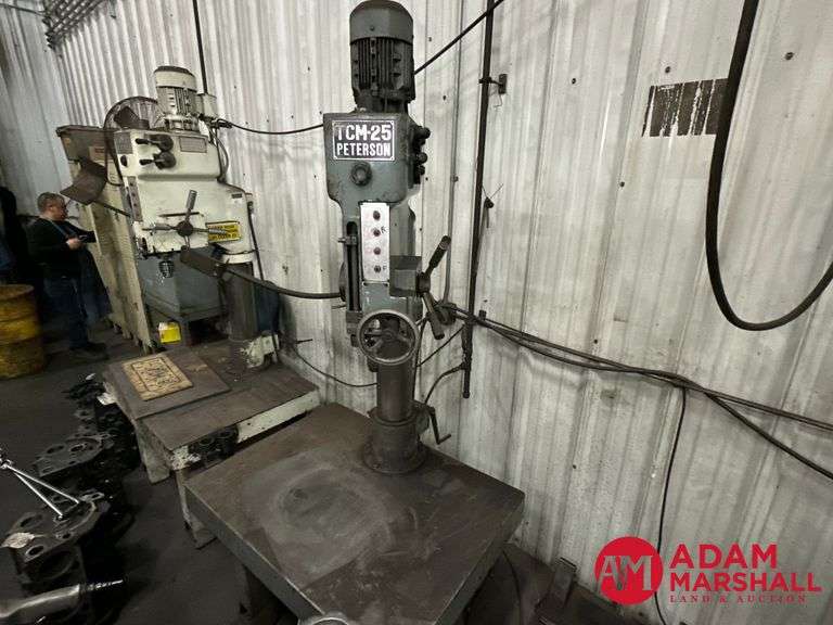 Peterson TCM25 Valve Guide and Seat Machine Adam Marshall Land