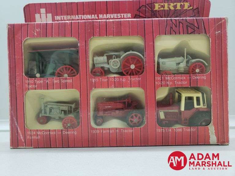 Ertl Machine Set ERTL International Harvester Historical set 1739 & Collector set 14332A ...