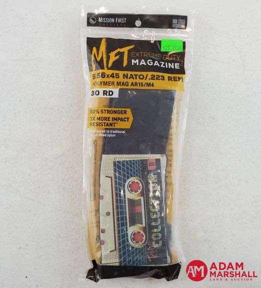 MFT Extreme Duty Retro Collection 5.56 X 45 NATO/223 Rem Polymer Mag 30