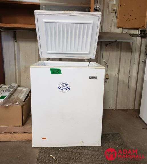 Crosley chest freezer. Works. Model CFC05MWO Adam Marshall Land