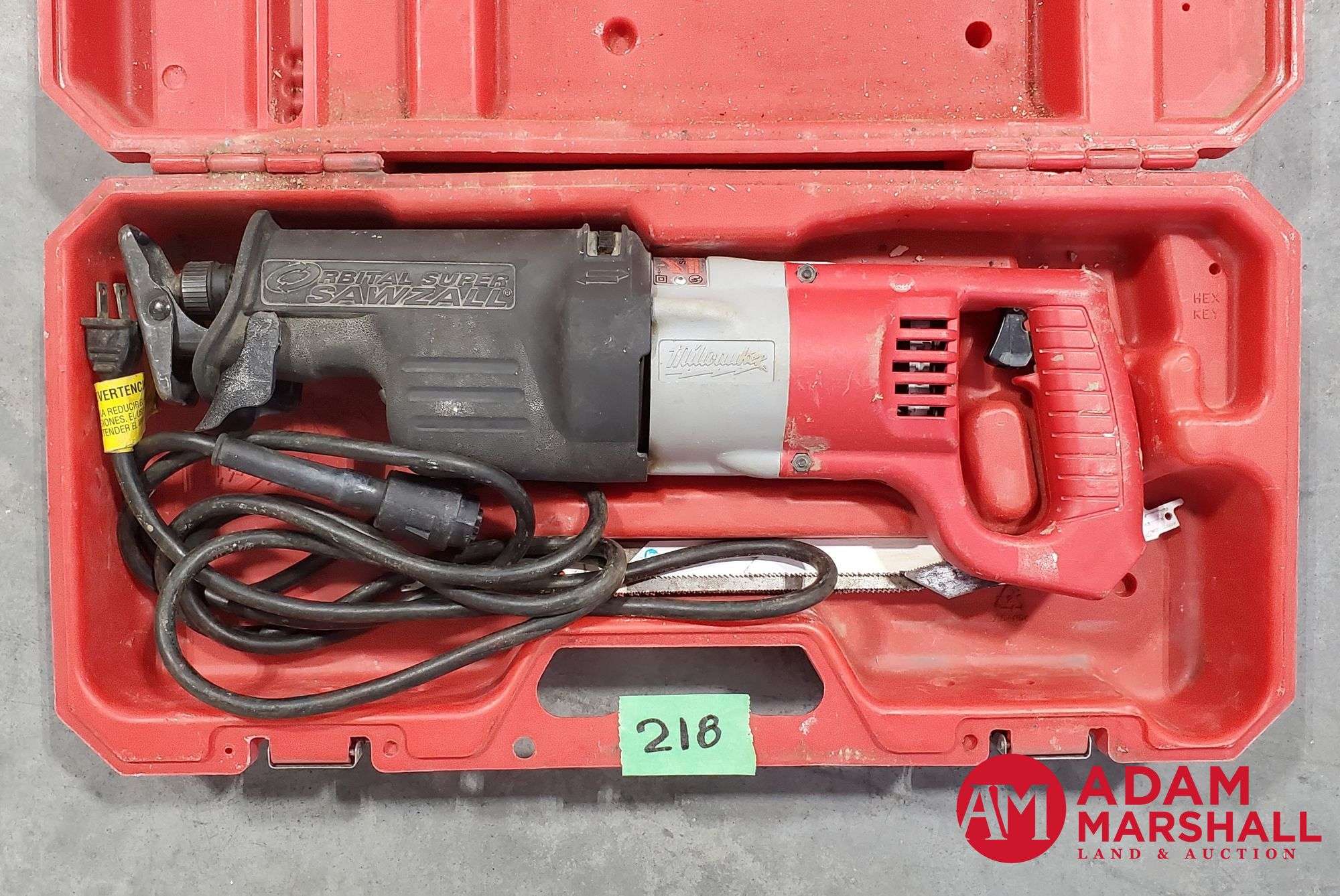 Milwaukee 6521-21 Corded Orbital Super Sawzall W/Case - Adam