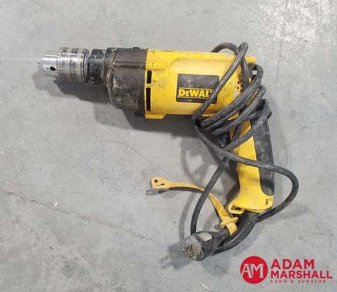 DeWalt DW511 Corded 1/2" VSR Hammer Drill & DW402 Corded 41/2" Angle