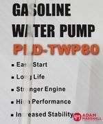 Unused Paladin Industrial Model PLD-TWP80 Gasoline 3" Semi-Trash Water Pump