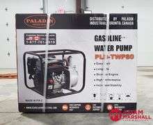 Unused Paladin Industrial Model PLD-TWP80 Gasoline 3" Semi-Trash Water Pump