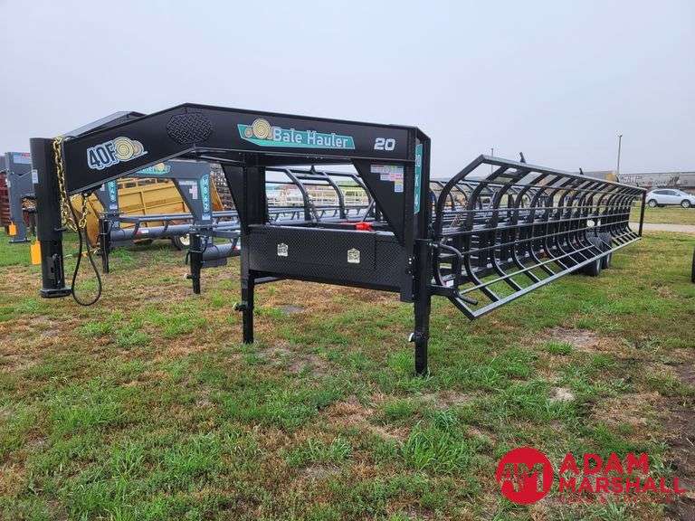 2026 Unused  Industrias America  20x4  Bale Hauler Hay Trailer