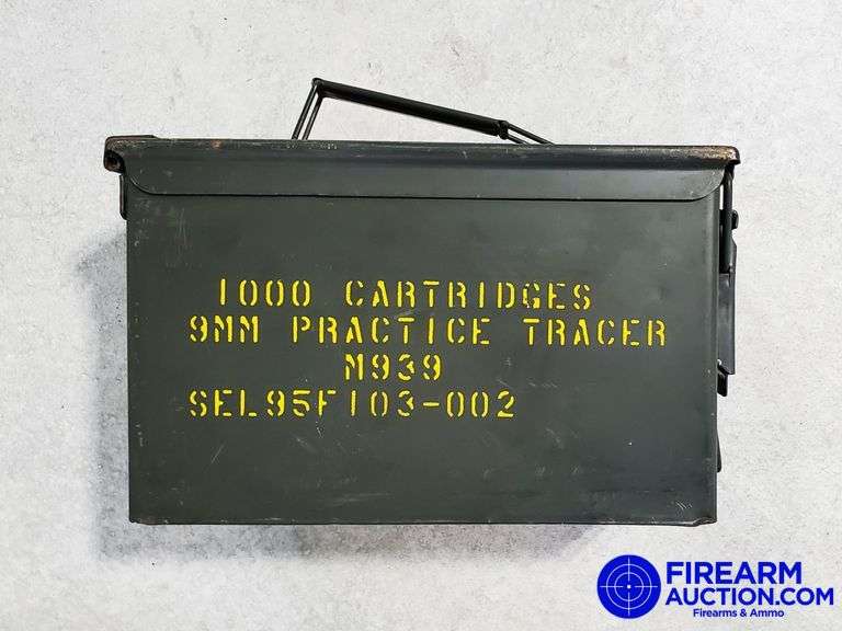 Metal Ammo Can - 11" X 6" X 7" H