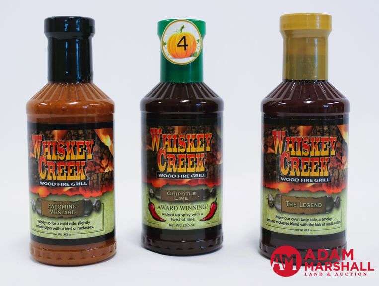 Whiskey Creek BBQ sauce (3 pk)
