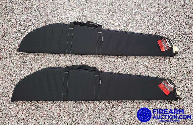 (2) Allen Scoped Rifle Soft Cases - New, 46", Black
