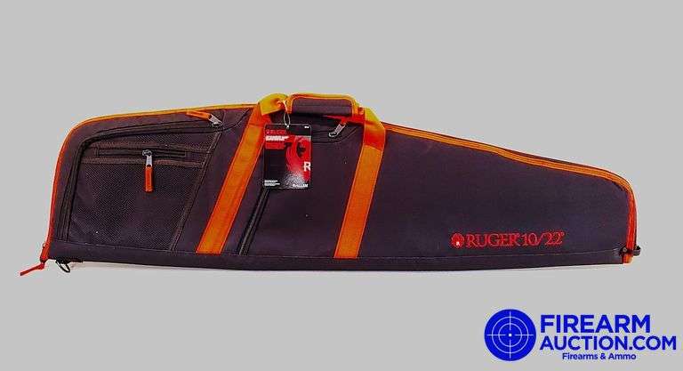 Ruger Flagstaff 10/22 Scoped Gun Soft Case - New, 40", Black/Red