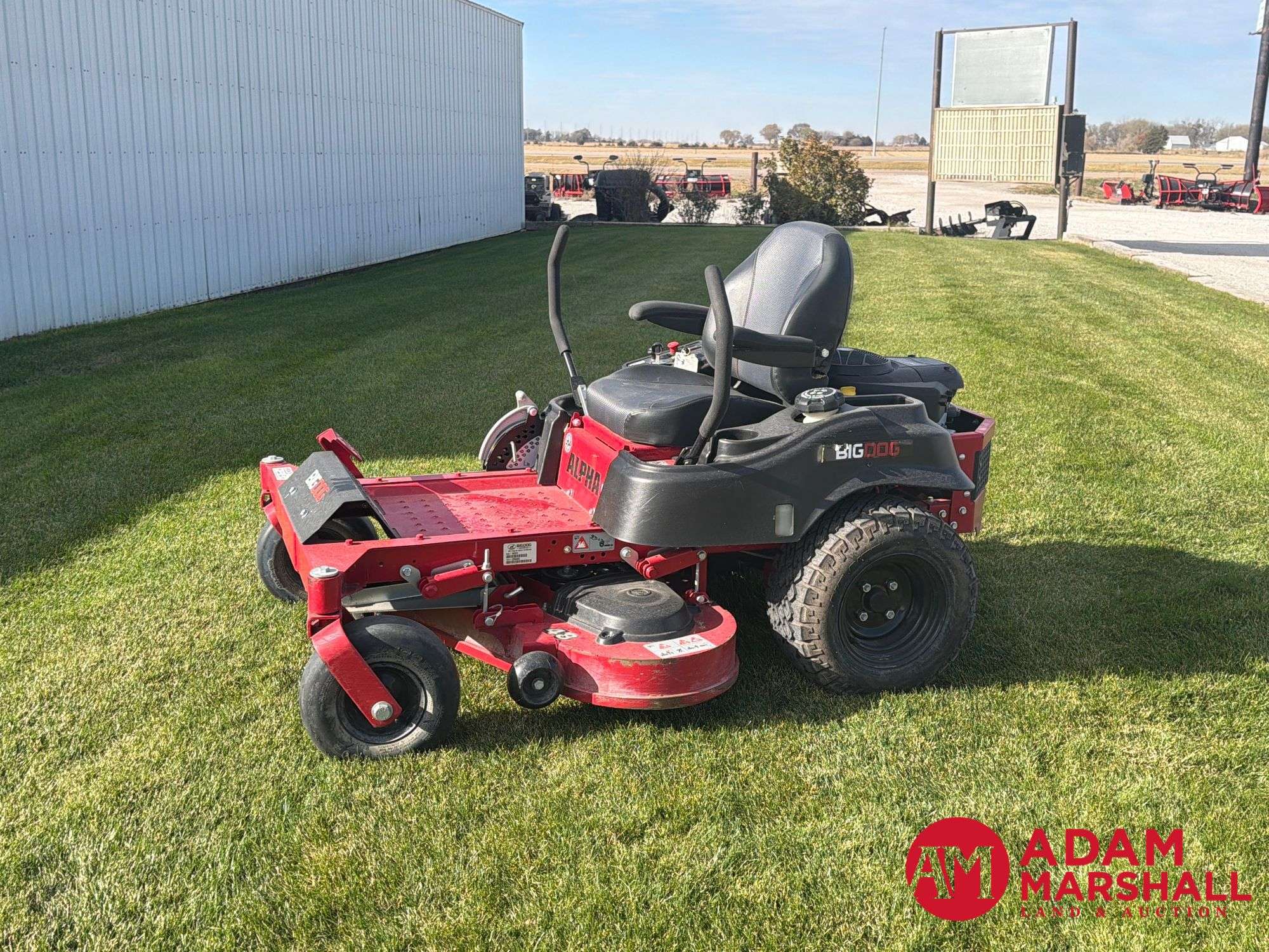 2022 Big Dog Alpha MP Zero Turn Mower - 48IN - Adam Marshall Land