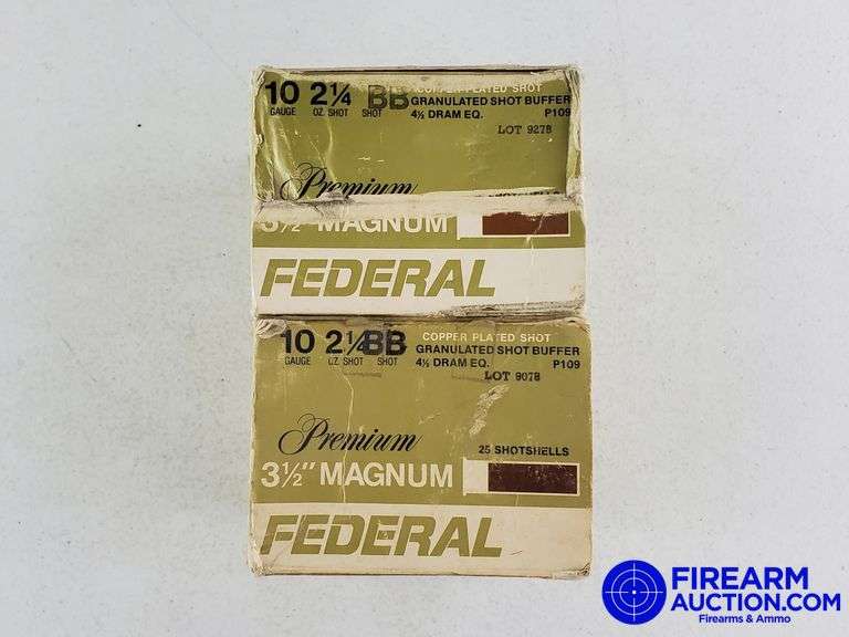 Vintage Federal Premium - 10 GA,3½