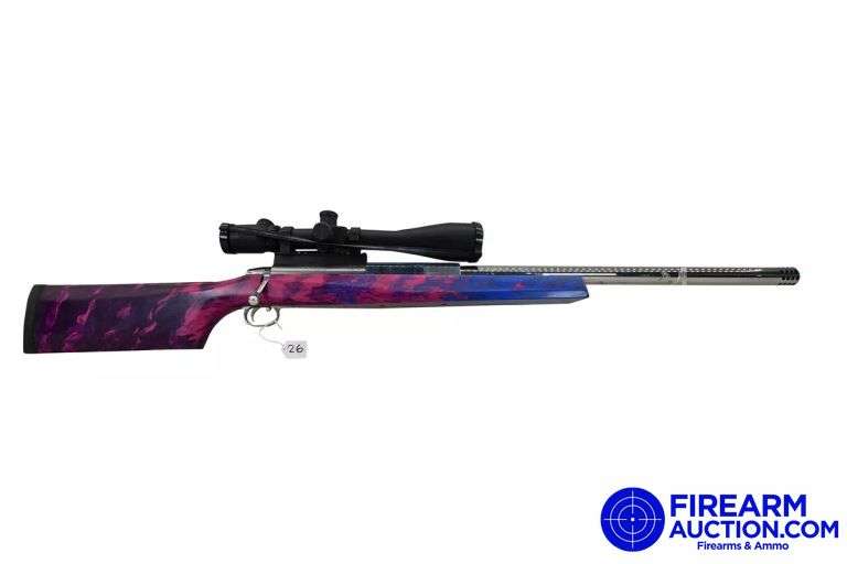 Custom Nesika Model K Bolt Action Precision Benchrest Rifle - 6.5 WSSM 40° 290 nk - SN:  K0760