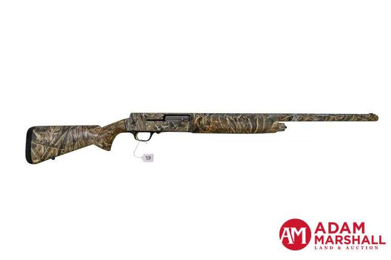 Browning Model A5 Semi-Auto Shotgun - 12 GA, 2-3/4"-3"-3-1/2" - SN:  M6ZV15345