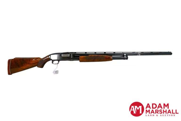 Winchester Y Model 12 Trap Pump Action Shotgun - 12 GA, 2-3/4", Full - SN:  Y2011069