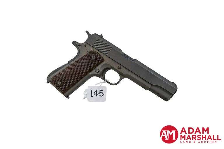 Remington Rand US Army 1911 A1 Pistol - 45 ACP - SN:  N02449481