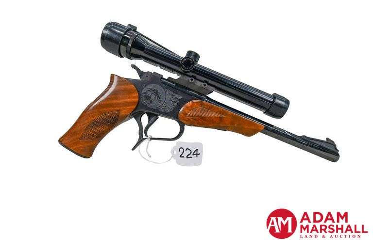 Thompson Center Contender Single Shot Break-Action Pistol - 222 Rem - SN:  59239
