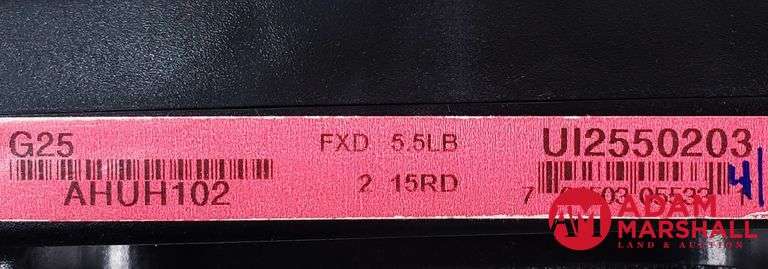 Glock Model 25 Pistol - 380 Auto - SN:  AHUH102