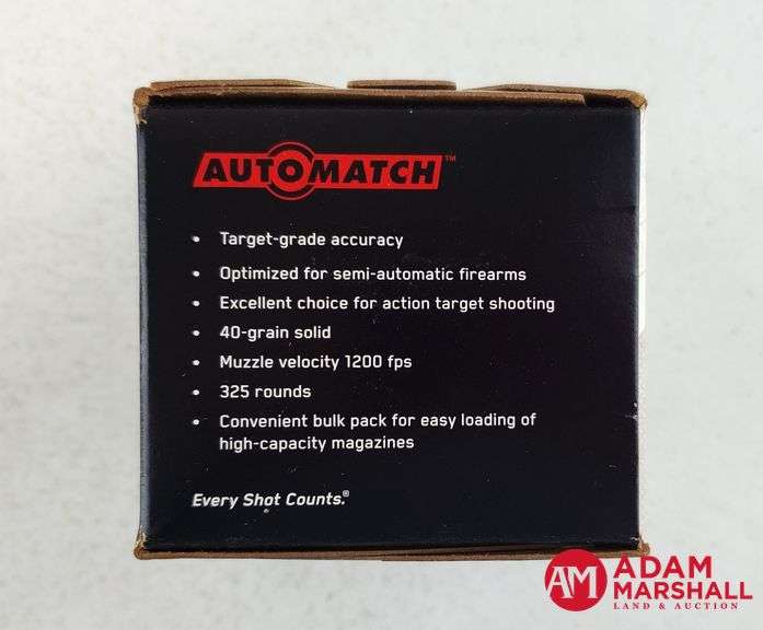 Federal AutoMatch 22 LR - 40 Gr Solid (2 X 325)