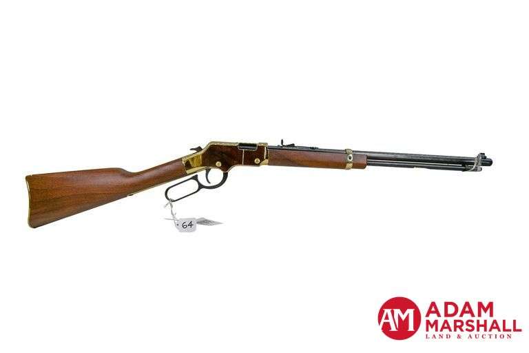 Henry Model H004V Golden Boy Lever Action Rifle - 17 HMR - SN:  GB128091V