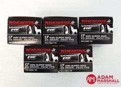 Winchester Elite Varmint HE 17 Win Super Mag - 25 Gr Polymer Tip (5 X 50)