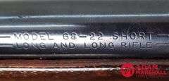 Winchester Model 68 Single Shot Bolt Action Rifle - 22 S,L,LR - SN:  N/A