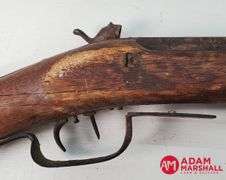 Percussion - Parts Guns - Unknown Mfg Single Shot Octagon Barrel & JN Scotts Double Barrel