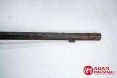 Percussion - Parts Guns - Unknown Mfg Single Shot Octagon Barrel & JN Scotts Double Barrel