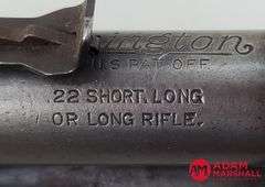 Remington UMC Model 12 Pump Action Rifle - 22 S,L,LR - SN:  RW 481905