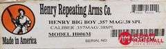 Henry Big Boy Model H006M Lever Action Rifle - 357 Mag/38 Spl - SN:  BB0017472M