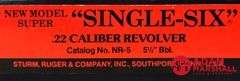 Ruger New Model Single-Six Convertible Revolver - 22 LR - SN:  260-18018