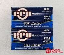 PPU 32 Auto - 71 Gr FMJ (2 X 50)