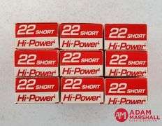 Federal Hi-Power Maximum Velocity 22 Short (9 X 50)
