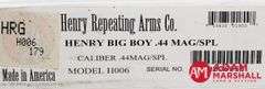 Henry Big Boy Model H006 Lever Action Rifle - 44 Rem Mag/44 Spl - SN:  BB06858