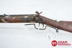 Percussion - Parts Guns - Unknown Mfg Single Shot Octagon Barrel & JN Scotts Double Barrel