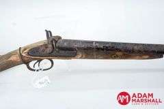 Percussion - Parts Guns - Unknown Mfg Single Shot Octagon Barrel & JN Scotts Double Barrel
