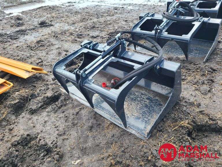 Unused Wolverine Grapple Bucket for Mini Skid Steer, 44IN