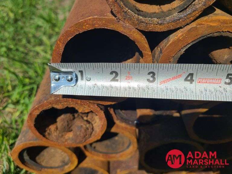 (24)   Steel Pipe   - 8FT L x 2⅞IN