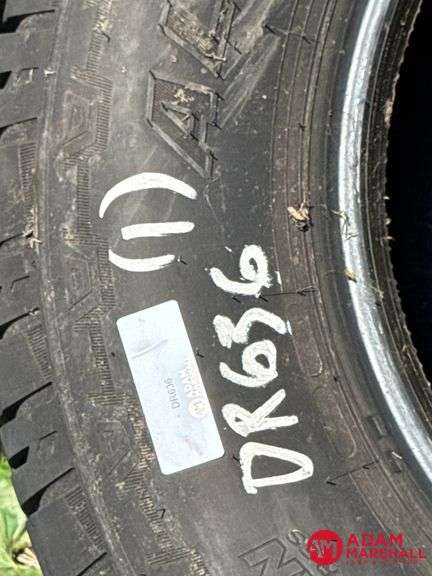 (1) USED Ironman, All Country Tire - LT265/65R17