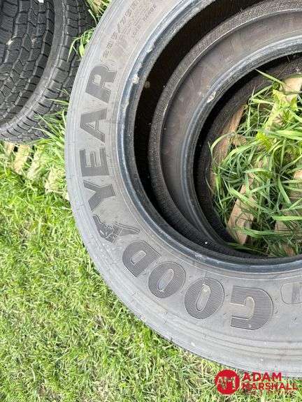 (2) NEW Goodyear, Marathon LHS, Load Range G Tires - 285/75R24.5