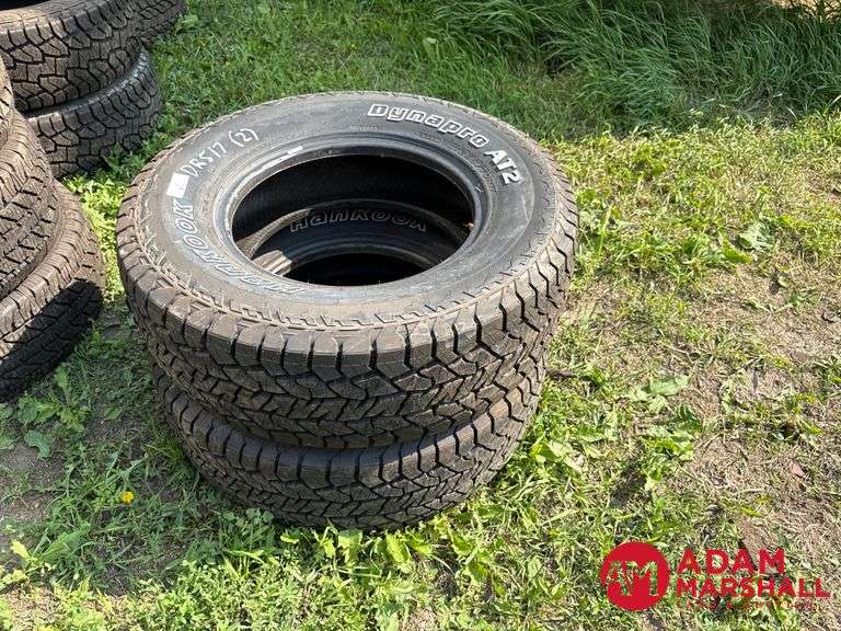 (2) Hankook, Dynapro Tires - HT2, LT255/70R17