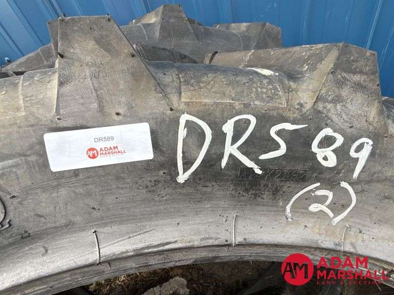 (2) NEW Armstong, Rainmax, 6ply, Pivot Irrigation Tires - 11.2-38