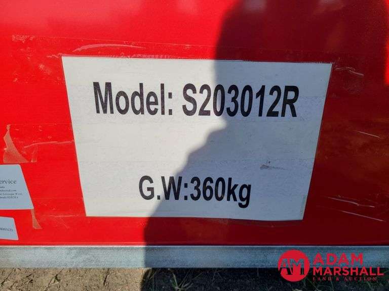 Unused Storage/Hoop building tent 20W x 30L x 12T (C203012R) w/ one roll up door
