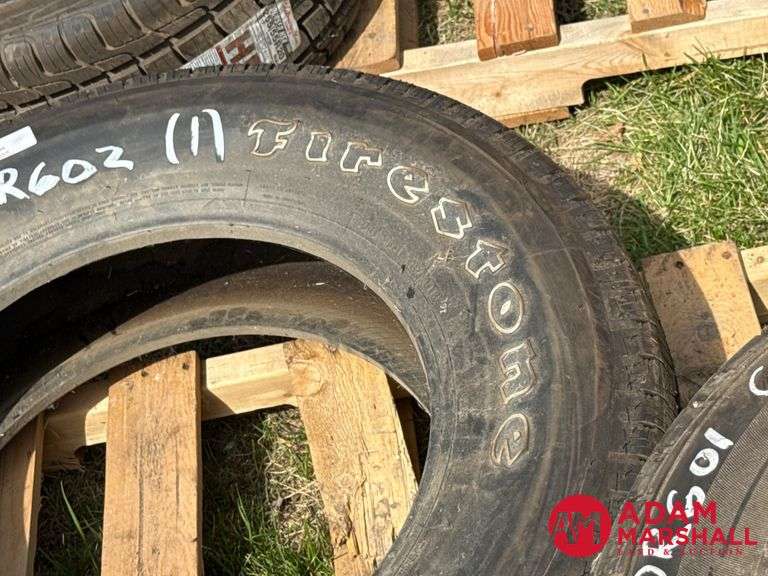 (1) NEW Firestone, Transcraft HT Tire - LT265/17R18