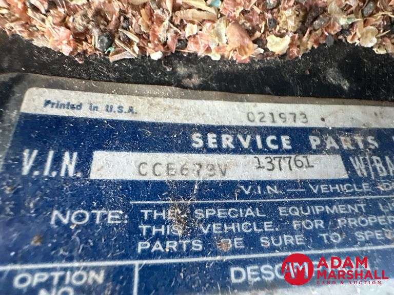 1973  Chevrolet  C65  Grain Truck - Gasoline