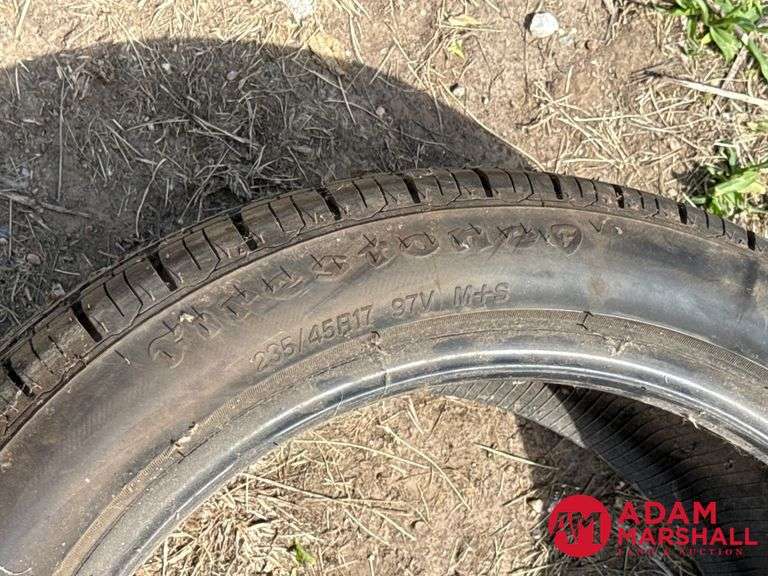 (1) NEW Firestone, Firehawk AS Tire - 235/45R17